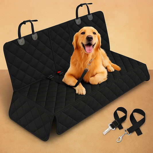 Funda Impermeable para Asiento de Perro – Negra